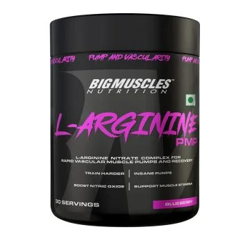 Bigmuscles Nutrition L-Arginine (Blueberry) - 90g