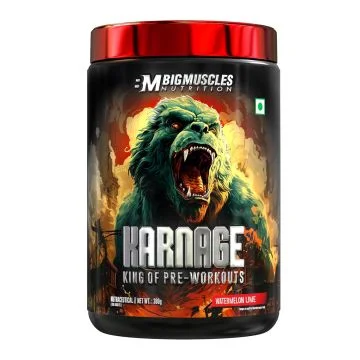 Bigmuscles Nutrition Karnage Preworkout (Watermelon Lime) - 300g