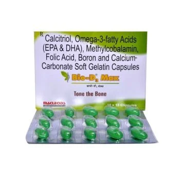 Bio D3 Max Capsule - Strip of 15