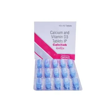 Calcitab 15 mg Tablet - Strip of 15