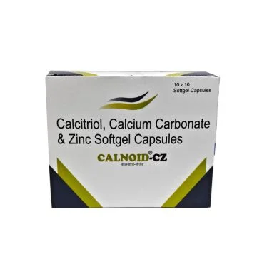 Calnoid CZ Softgel Capsule - Strip of 10