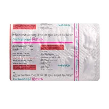 Carbophage G1 Forte Tablet - Strip of 10