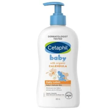 Cetaphil Baby Daily Lotion with Organic Calendula - 400 ml