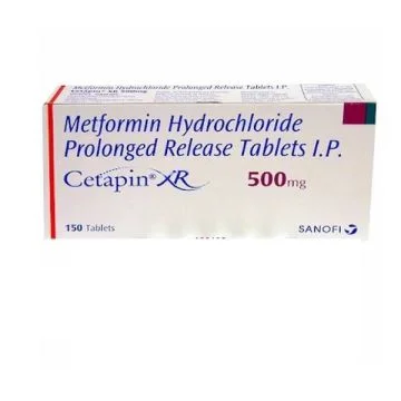 Cetapin XR 500 mg Tablet - Strip of 20