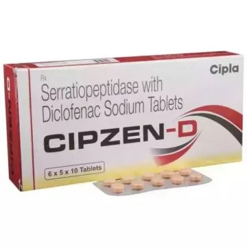 Cipzen D Tablet - Strip of 10