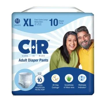 CIR Classic XL Adult Diaper Pants - Pack of 10