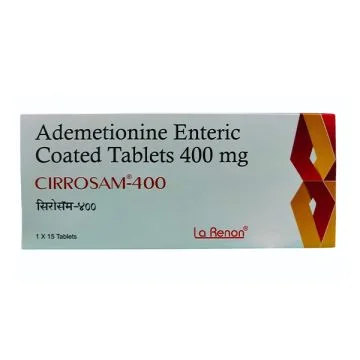 Cirrosam 400 mg Tablet - Strip of 15