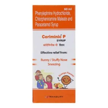 Coriminic P Syrup - 60 ml