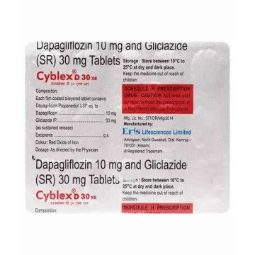 Cyblex D 30 XR Tablet - Strip of 15