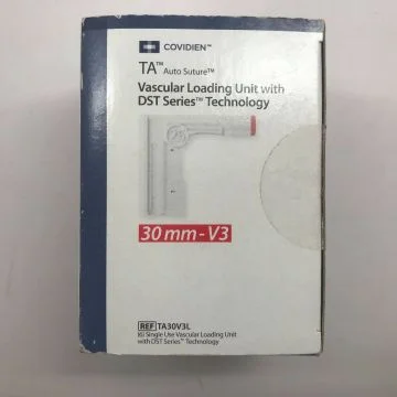 Covidien TA Auto Suture (TA30V3L) Vascular Loading Unit with DST Series Technology(30mm-V3) - Box of 6