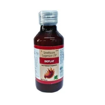 Deflat Mint Flavour Suspension - 120 ml