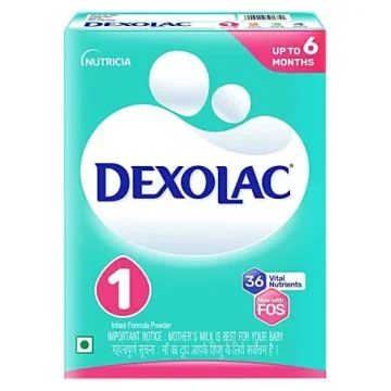 Dexolac Stage 1 Infant (Upto 6 Months) Formula - 400 g