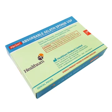 Abgel Absorbable Dental Gelatin Sponge USP (20X20X7mm) - 10's Pack
