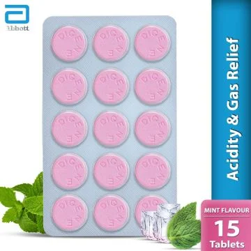 Digene Mint Flavour Tablet - Strip of 15