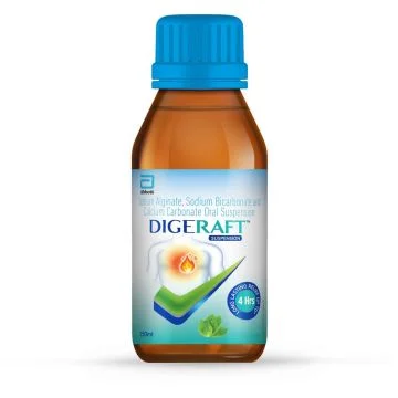 Digeraft Mint Flavour Oral Suspension