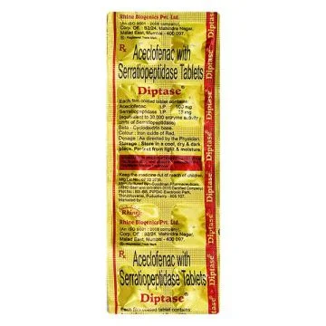 Diptase Tablet - Strip of 10