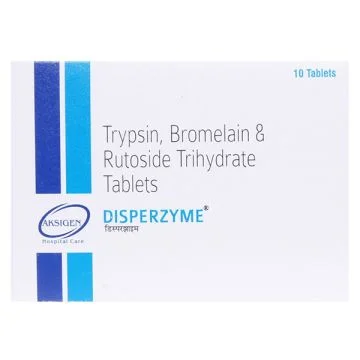 Disperzyme Tablet - Strip of 10