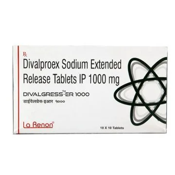 Divalgress ER 1000 mg Tablet - Strip of 10