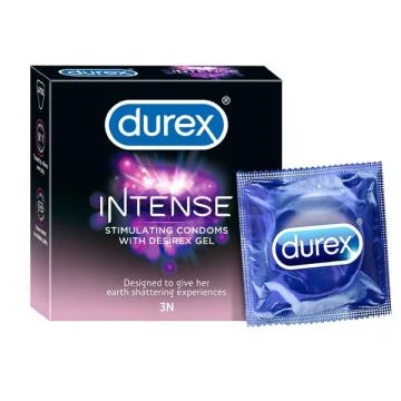 Durex Intense Condoms - Pack of 3