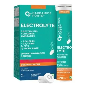 Carbamide Forte Electrolyte Tablets (Orange Flavour) - 20 Tablets