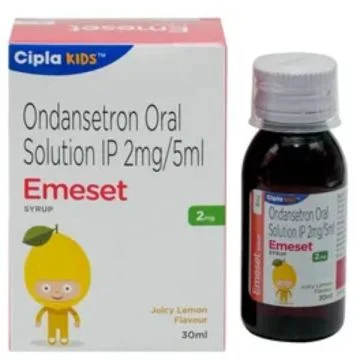 Emeset 2 mg Juicy Lemon Flavour Syrup - 30 ml
