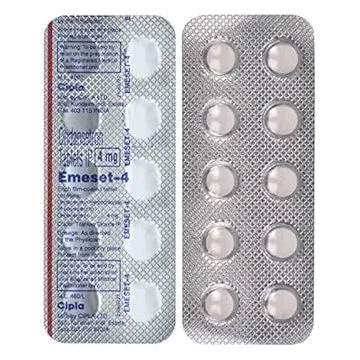 Emeset 4 mg Tablet - Strip of 10