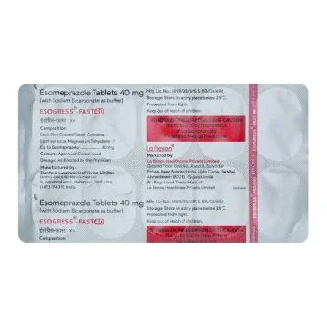 Esogress Fast 40 mg Tablet - Strip of 10