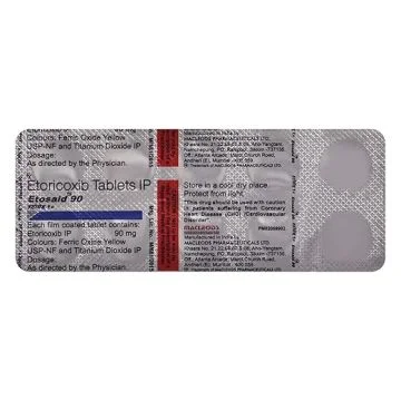 Etosaid 90 mg Tablet - Strip of 10