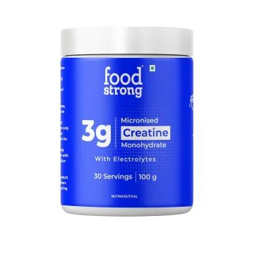 Foodstrong Creatine Monohydrate (Unflavoured) - 100g