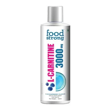 Foodstrong L-Carnitine 3000mg (Blue Raspberry) - 450ml