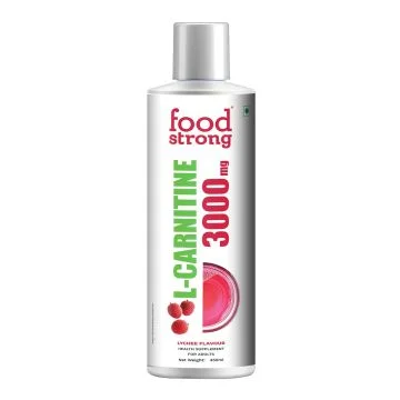 Foodstrong L-Carnitine 3000mg (Lychee) - 450ml