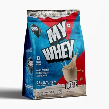 Gibbon Nutrition My Whey Protein Concentrate (Latte) -1kg