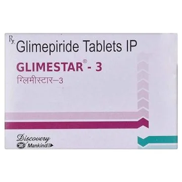 Glimestar-3 Tablet - Strip of 10