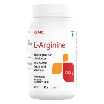 GNC L-Arginine 1000Mg Tablets - Bottle of 90