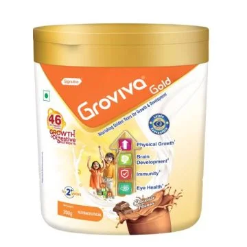 Groviva Gold Chocolate Powder (2+ Years) - 200 g