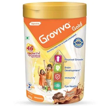 Groviva Gold Chocolate Powder (2+ Years) - 400 g