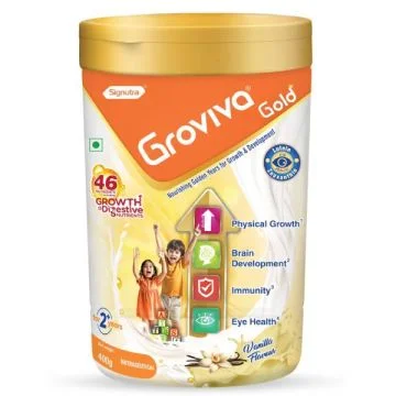 Groviva Gold Vanilla Powder (2+ Years)  - 400g