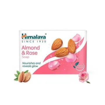 Himalaya Almond & Rose Soap - 75 g