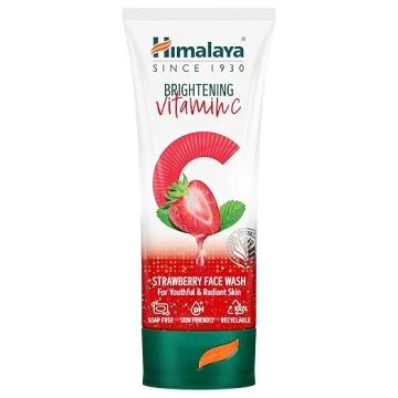 Himalaya Brightening Vitamin C Strawberry Face Wash - 50 ml