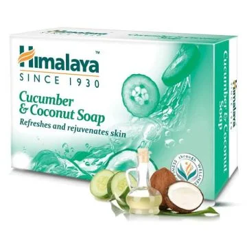 Himalaya Cucumber & Coconut Soap - 75 g