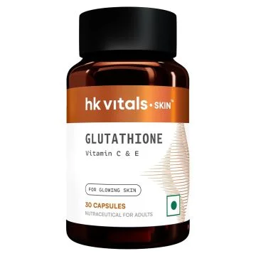 HK Vitals Glutathione With Vitamin C & E Capsule - Bottle of 30