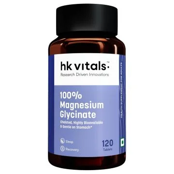 HK Vitals Magnesium Glycinate Men Tablets - Bottle of 120