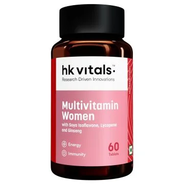 HK Vitals Multivitamin + Women Capsules - Bottle of 60