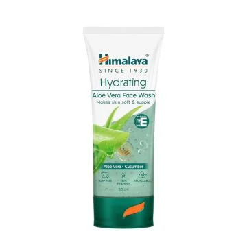 Himalaya Hydrating Aloe Vera Face Wash - 50ml