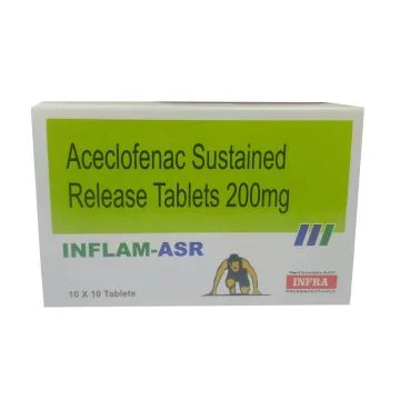 Inflam ASR Tablet - Strip of 10