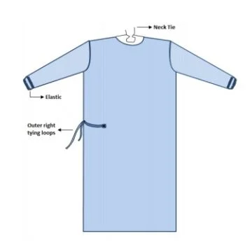 Amaryllis Isolation Gown 11754– Box of 60 Pieces