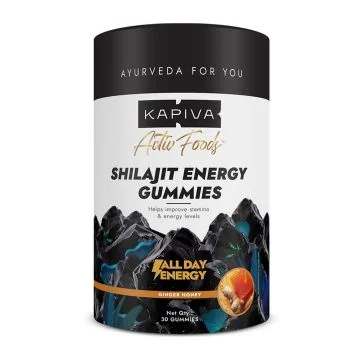 Kapiva Shilajit Energy Gummies - Bottle of 30