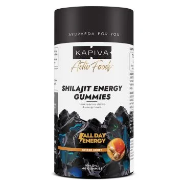 Kapiva Shilajit Energy Gummies - Bottle of 60
