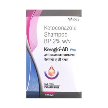 Keraglo AD Plus Anti-Dandruff Shampoo - 125 ml