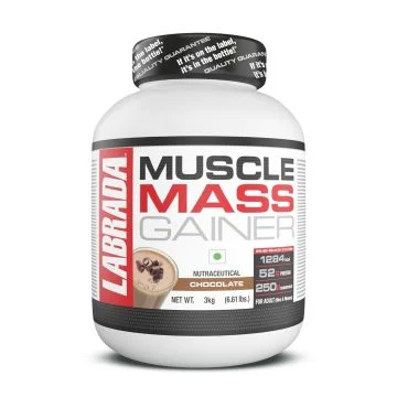 Labrada Muscle Mass Gainer (Chocolate) - 3kg
